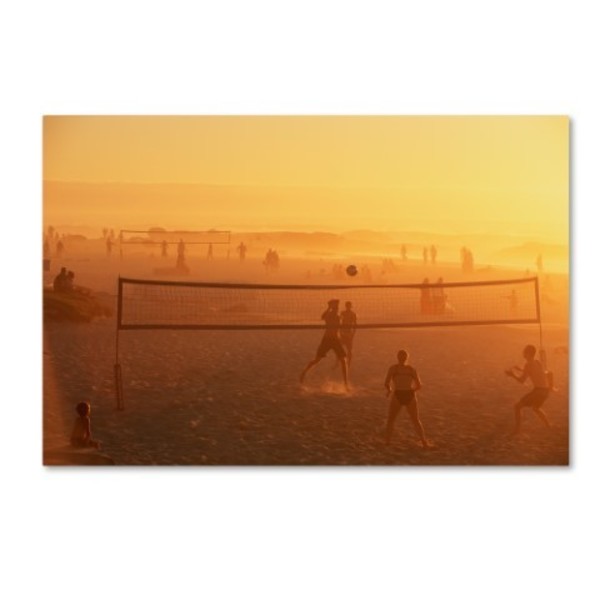 Trademark Fine Art Robert Harding Picture Library 'Volley Ball' Canvas Art, 30x47 ALI18932-C3047GG